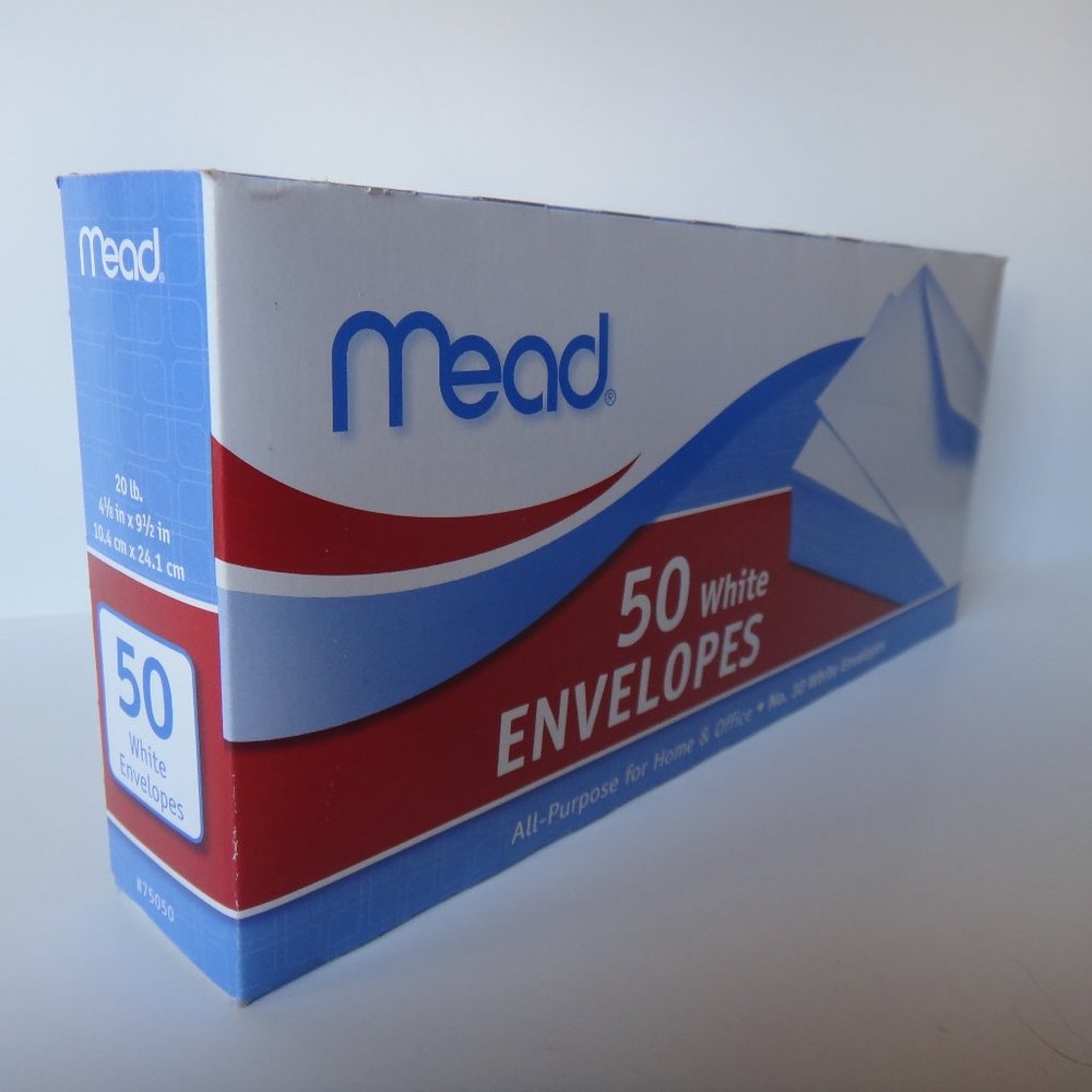 50 White Envelopes